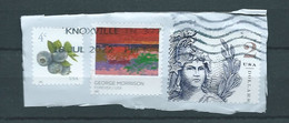 VERINIGTE STAATEN ETATS UNIS USA 2022 SET 3V USED ON PLASTIC - Used Stamps