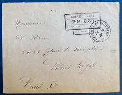 Lettre St Pierre & Miquelon Avril 1926 Griife PP 030 Manque De Timbre Adréssée Au Célebre Expert De L'époque Aimé BRUN ! - Storia Postale