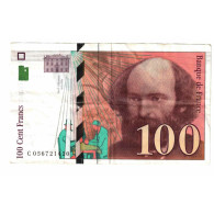 France, 100 Francs, Cézanne, 1998, C, SUP, Fayette:74.02, KM:158a - 100 F 1997-1998 ''Cézanne''