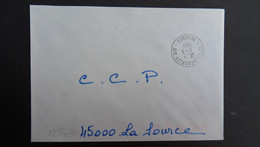 LETTRE OBL.3-3 1981 78 VILLACOUBLAY AIR YVELINES - Military Airmail