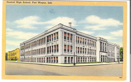 Fort Wayne - Central High School  Von 1950 (5919) - Fort Wayne