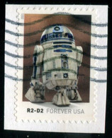 VEREINIGTE STAATEN ETATS UNIS USA 2021 STAR WARS DROIDS: R2-D2 USED ON PAPER SC 5574 MI 5807 YT 5416 - Oblitérés