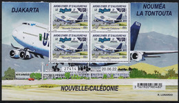 Nouvelle-Calédonie 2022 - Le Bigboss D'Uta, Avion Boeing 747 - 4 Val Avec Coin Daté Neufs // Mnh - Unused Stamps