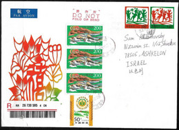 Envelope For Registered Letter From Chaina To Israel. - Lettres & Documents