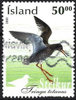 Iceland 2002 - Mi 1022 -YT 950 ( Bird : Common Redshank ) - Oblitérés