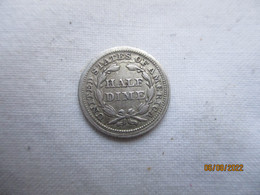 USA Half-Dime 1853 (silver) - Half Dimes (Mezzi Dimes)