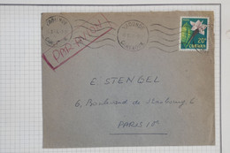 BB1  CAMEROUN    BELLE  LETTRE  ++ 1959  YAOUNDE   A  PARIS FRANCE++20F +AFF. INTERESSANT - Briefe U. Dokumente