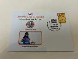 (2 G 18) China Beijing Winter Olympic Games - Austria Gold - Men's Snowboard Cross - Winter 2022: Beijing