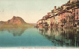 Lago Di Lugano Gandria Et Monts San Salvatore 1907 - Gandria 