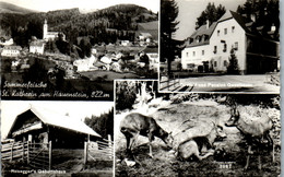 36613 - Steiermark - St. Kathrein Am Hauenstein , Rosegger's Waldheimat , Gasthof Gesselbauer - Gelaufen 1964 - Krieglach