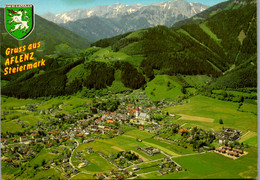 36627 - Steiermark - Aflenz , Panorama Mit Hochschwab - Gelaufen 1986 - Alfenz