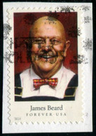 VERINIGTE STAATEN ETATS UNIS USA 2014 CELEBRITY CHEFS: JAMES BEARD F USED ON PAPER SC 4925 SG 5542 - 2011-...