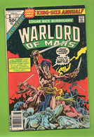 Warlord Of Mars # 1 - Annual - Marvel Comics Group - In English - 1977 - Bon état - Marvel