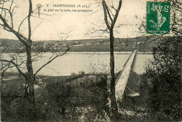 Champtoceaux * Vue Perspective Du Pont Sur La Loire - Champtoceaux