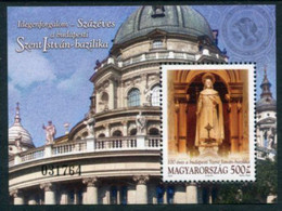 HUNGARY 2005 Centenary Of St. Stephen's Basilica Block MNH / **.  Michel Block 300 - Unused Stamps