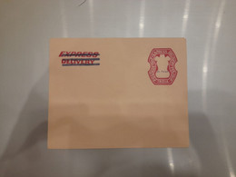 India Express Delivery Envelope With Overprint MINT - Unclassified