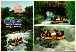 Florida Tampa Busch Gardens Congo River Rapids Multi View - Tampa