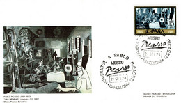 Pablo PICASSO - Cover Busta FDC - "Las Meninas" - P009 - Picasso