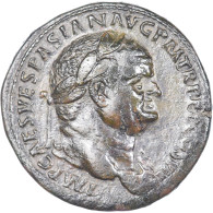 Monnaie, Vespasien, Sesterce, 76, Rome, TTB, Bronze, RIC:884 - La Dinastia Flavia (69 / 96)