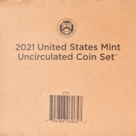 Monnaie, États-Unis, Set 2021 D/P, 2021, U.S. Mint, Coffret BU D/P, FDC - Gedenkmünzen