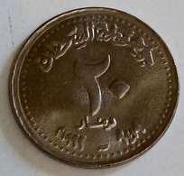 Sudan , 20 Dinars , 1419 (1999 ,  KM 116.1 , UNC , Agouz - Soudan