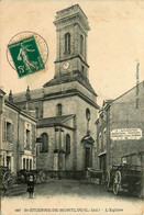 St étienne De Montluc * Rue Et Vue Sur L'église Du Village * AGASSE Maréchal Ferrant - Saint Etienne De Montluc
