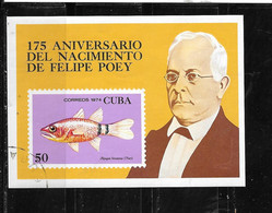 CUBA;  Mich;Bloc N°42, Oblitéré - Gebraucht
