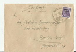 SBZ  ZONE CV SST 1948 MARKKLEEB - Covers & Documents
