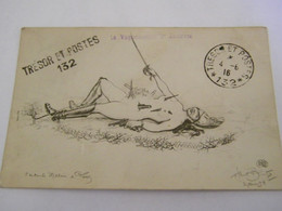 CPA - Illustrateur Albert Beerts - L'Enceinte Militaire -  Cachet & Tampon - 1914 -  SUP  (GV 43) - Beerts, Albert