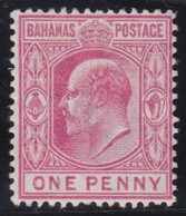 Bahamas     .    SG    .     72     .      *     .    Mint-hinged - 1859-1963 Kronenkolonie