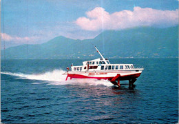 (2 G 30) Italy - Lago Maggiore - Aeroglisseur / Hovercraft (posted 1972) - Luftkissenfahrzeuge