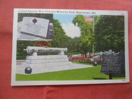 Canon United Spanish War Veterans Memorial Park.  Hagerstown  Maryland > Hagerstown     Ref 5705 - Hagerstown
