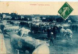 Corbigny * Place Champ De Foire * Marché Aux Boeufs Marchands - Corbigny