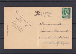 N° 340 / Carte GRIFFE BAELEN WERK - BAELEN USINE - 1932 Cérès Et Mercure