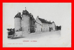 CPA (89) COURSON.  Le Château Des Comtes De Nevers Et D'Auxerre. Maintenant La Mairie...O1266 - Courson-les-Carrières