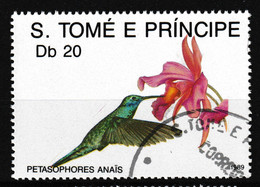 1989 S. Tomé E Principe,  Petasophores Anais - Kolibri - Colibris