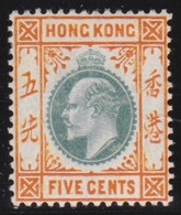 Hong Kong     .    SG    .   79a        .    *     .    Mint-hinged - Unused Stamps