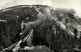 Austria, Zahnradbahn Auf Den Schneeberg, Rack Railway Train, RPPC Postcard (2) - Schneeberggebiet