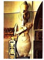 CP Egypte / Musée Du Caire / Statue Du Roi Echnaton D'Amarna / 18 ème Dynastie - Museos