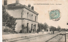 LA CHATAIGNERAIE (85) - LA GARE - Montaigu