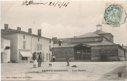 SAINTE HERMINE (85) - LES HALLES - Sainte Hermine