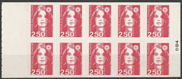 Carnet Neuf ** N° 2720-C1(Yvert) France 1991 - Marianne Du Bicentenaire 2,50 F, JO Albertville 92 - Modern : 1959-…