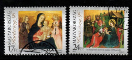 HUNGARY - 1996. Cpl. Set Christmas / Madonna And Infant Jesus / Adoration Of The Kings  USED!!!  (DH6)   Mi: 4420-4421. - Used Stamps