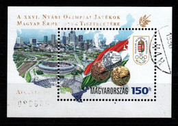 HUNGARY - 1996. S/S Summer Olympic Games, Atlanta  USED!!!  (DH6)   Mi: Bl.236. - Oblitérés