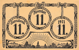 TH2948 --  11.  11.  11..  --  SONNABEND NOVEMBER  1911STEMPEL:    11 11 11 11  BORNA - Borna