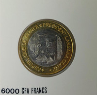 Guinea - 6000 Francs CFA (4 Africa) 2003 (Fantasy Coin) (#1350) - Guinée