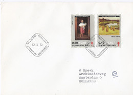 Finland  Brief Uit 1973 Met 2 Zegels (2111) - Covers & Documents