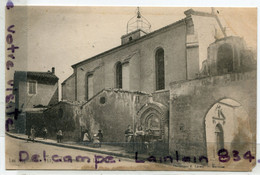 - 1327 - Les Aygalades - MARSEILLE, La Fontaine Et L'Eglise, Animation, Précurseur, Tache Brune Coin Droit, BE, Scans. - Nordbezirke, Le Merlan, Saint-Antoine