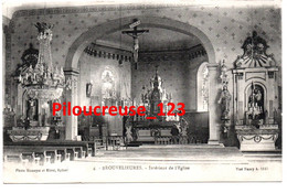 88 Vosges - BROUVELIEURES - " Intérieur De L'Eglise " - Brouvelieures