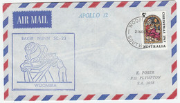 Australia 1969 Cover  - Spazio / Space / Cosmonautica / Cosmonautics / Apollo - Oceania